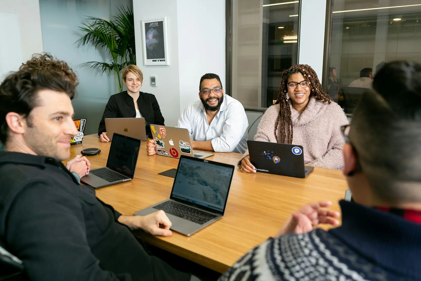 HYRA recruitment professionals at work